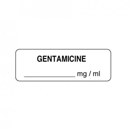 GENTAMICIN __ mg/ml